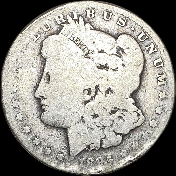 1894-O Morgan Silver Dollar. NICELY CIRCULATED