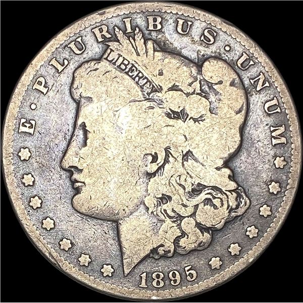 1895-S Silver Morgan Dollar NICELY CIRCULATED