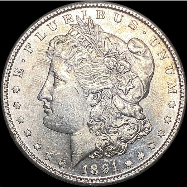 1891-S Silver Morgan Dollar UNCIRCULATED