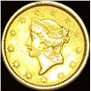 Image 1 : 1851 Gold $1 Liberty Head CLOSE UNC