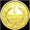 Image 2 : 1851 Gold $1 Liberty Head CLOSE UNC