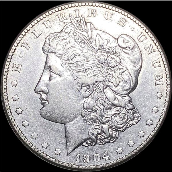 1904-S Silver Morgan Dollar CLOSELY UNCIRCULATED