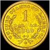 Image 2 : 1849-O Gold $1 Liberty Type 1 HIGH GRADE