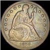 1859-O Silver Seated Liberty Dollar ABOUT UNCIRCULATED