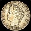 1888 Liberty Head Nickel NEARLY UNCIRCULATED