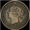 1858 Canada Bronze 1 Cent NEARLY UNCIRCULATED