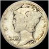 Image 1 : 1921 Silver Mercury Dime NICELY CIRCULATED