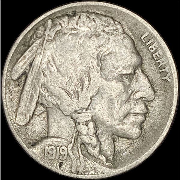 1919-S Buffalo Nickel NEARLY UNCIRCULATED