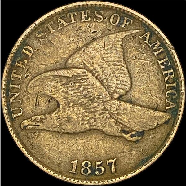 1857 Flying Eagle Cent LIGHTLY CIRCULATED