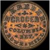 Image 1 : 1863 Civil War Token- Columbia CLOSELY UNCIRCULATED
