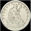 Image 1 : 1854 Arrows Seated Liberty Quarter HIGH GRADE