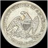 Image 2 : 1854 Arrows Seated Liberty Quarter HIGH GRADE