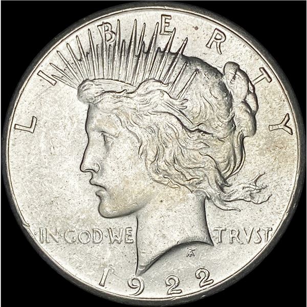 1922-S Silver Peace Dollar CHOICE BU