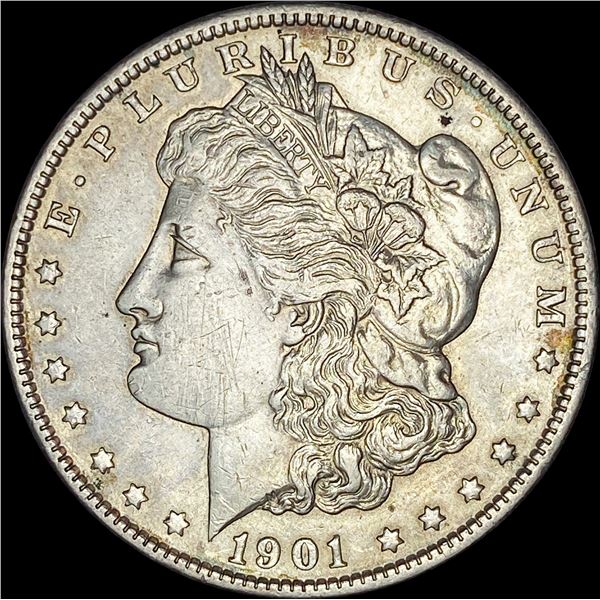 1901 Silver Morgan Dollar CLOSELY UNCIRCULATED