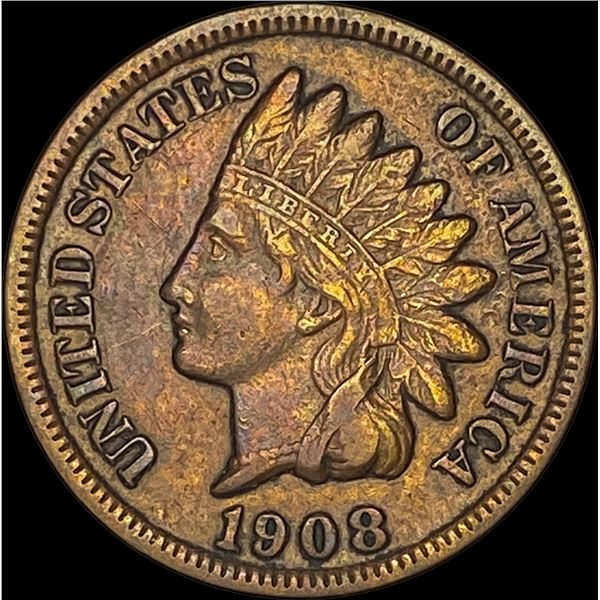 1908-S Indian Head Cent NEARLY UNCIRCULATED