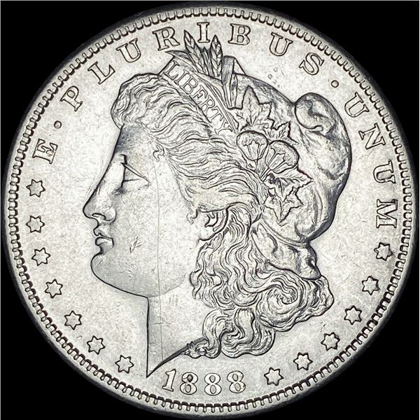 1888-S Silver Morgan Dollar CLOSELY UNCIRCULATED