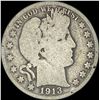 Image 1 : 1913 Barber Half Dollar NICELY CIRCULATED