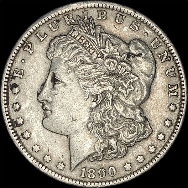 1890 Morgan Silver Dollar CLOSELY UNCIRCULATED