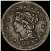 1852 Braided Hair Large Cent NEARLY UNCIRCULATED