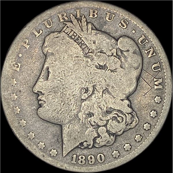 1890-CC Silver Morgan Dollar NICELY CIRCULATED