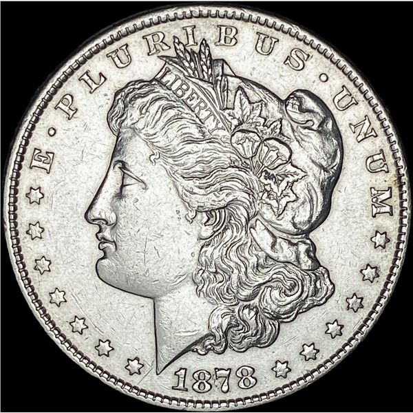 1878 8TF Silver Morgan Dollar CLOSELY UNCIRCULATED