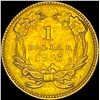 Image 2 : 1856 Gold $1 Indian Princess Type 3 CLOSELY UNCIRCULATED