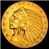 Image 1 : 1915 Indian Head Half Eagle $5 Gold CLOSELY UNCIRCULATED