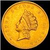 Image 1 : 1854 Gold $1 Indian Head Type 2 HIGH GRADE