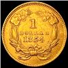 Image 2 : 1854 Gold $1 Indian Head Type 2 HIGH GRADE
