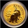 Image 2 : 2023-P 1/10oz Gold Australian Kangaroo $15 GEM PROOF