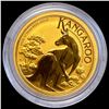 Image 2 : 2023-P 1/10oz Gold Australian Kangaroo $15 GEM PROOF