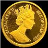 Image 1 : 1996 Isle of Man Gold 1/25oz Crown CHOICE PROOF