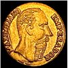 Image 1 : 1865 Mexico Maximilian Gold 20 Pesos HIGH GRADE