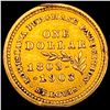 Image 2 : 1903 Gold $1 Louisiana Purchase Expo CLOSELY UNCIRCULATED