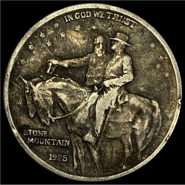 1925 Stone Mountain Half Dollar LIGHTLY CIRCULATED