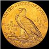 Image 2 : 1915 Indian Head $2.50 Gold Quarter Eagle CLOSELY UNCIRCULATED