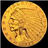 Image 1 : 1927 Indian Head Gold $2.50 Quarter Eagle CLOSELY UNCIRCULATED