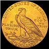Image 2 : 1927 Indian Head Gold $2.50 Quarter Eagle CLOSELY UNCIRCULATED