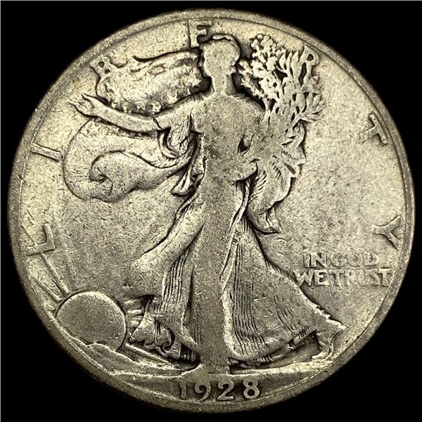 1928-S Walking Liberty Half Dollar NICELY CIRCULATED