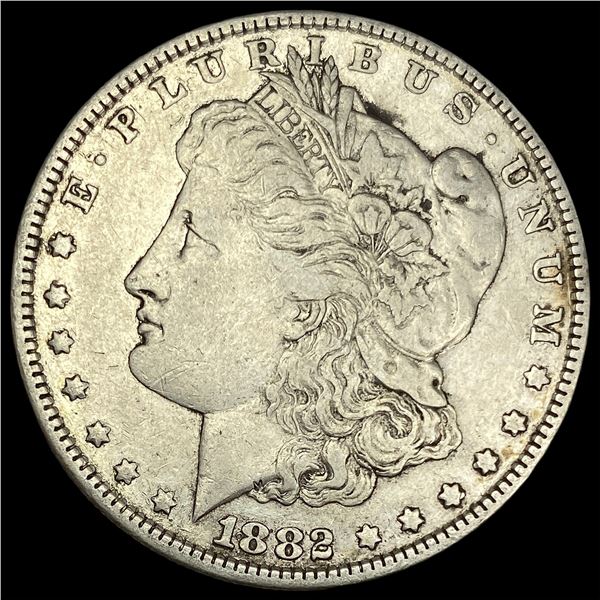 1882 Silver Morgan Dollar LIGHTLY CIRCULATED