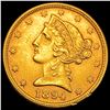 Image 1 : 1894 Liberty Head Half Eagle $5 Gold CLOSELY UNCIRCULATED