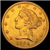 Image 1 : 1899-S Gold $5 Liberty Half Eagle CLOSELY UNCIRCULATED