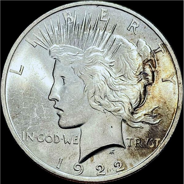 1922 Silver Peace Dollar CHOICE BU