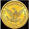 Image 2 : 1890 Liberty Head Quarter Eagle $2.50 CLOSELY UNCIRCULATED