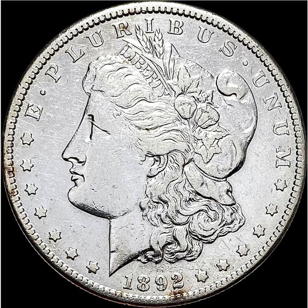 1892-S Silver Morgan Dollar NEARLY UNCIRCULATED
