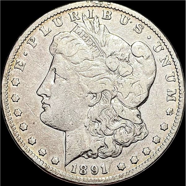 1891-CC Silver Morgan Dollar NICELY CIRCULATED