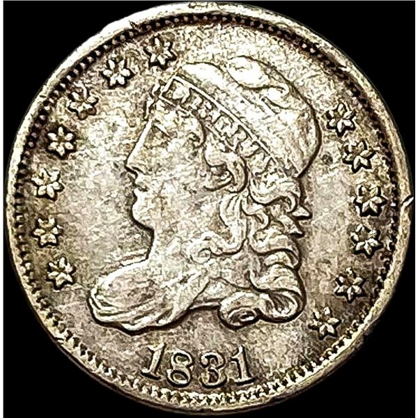 1831 Capped Bust Silver 5 Cents CLOSELY UNCIRCULATED