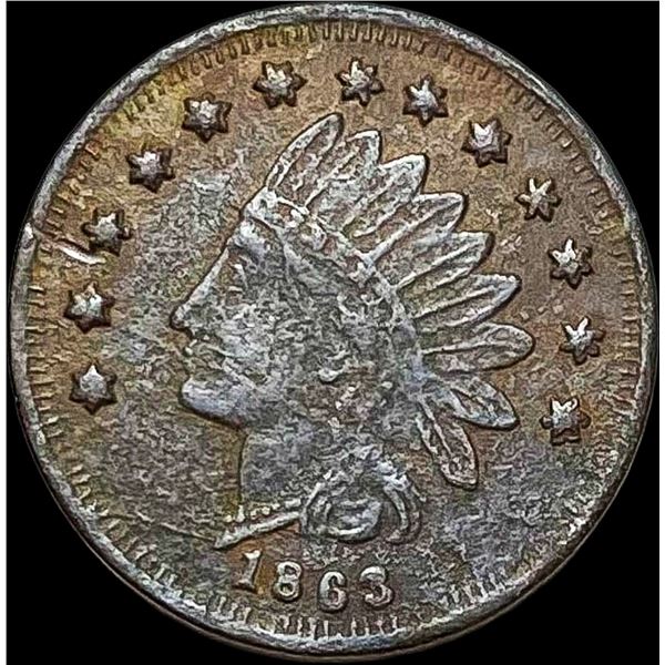 1863 Civil War Token - Carl Haas HIGH GRADE