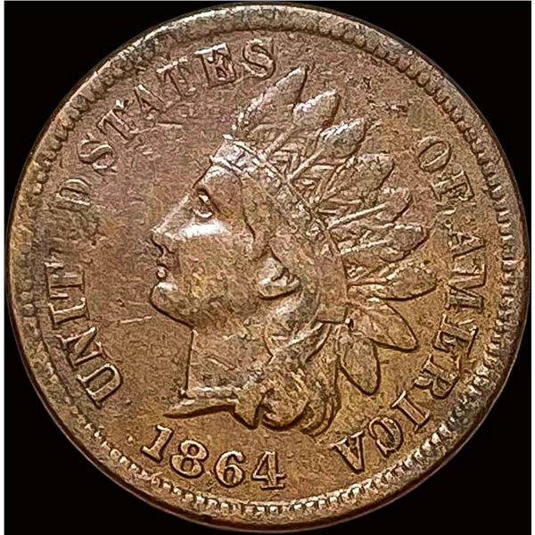 1864 L Bronze Indian Head Cent NEAR UNC