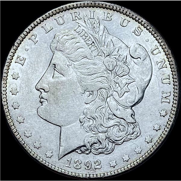 1892 Silver Morgan Dollar CHOICE AU